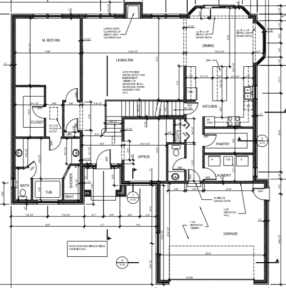 House Plan 3,220 SF SPLIT LEVEL WITH BASEMENT