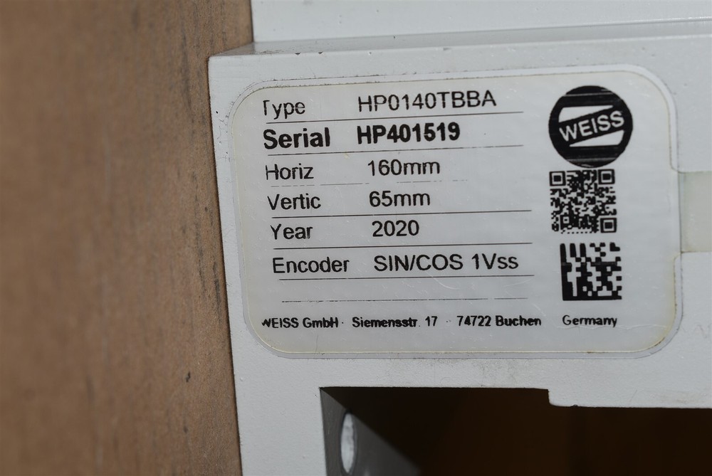 Weiss Pick & Pack Unit HP0140TBBA