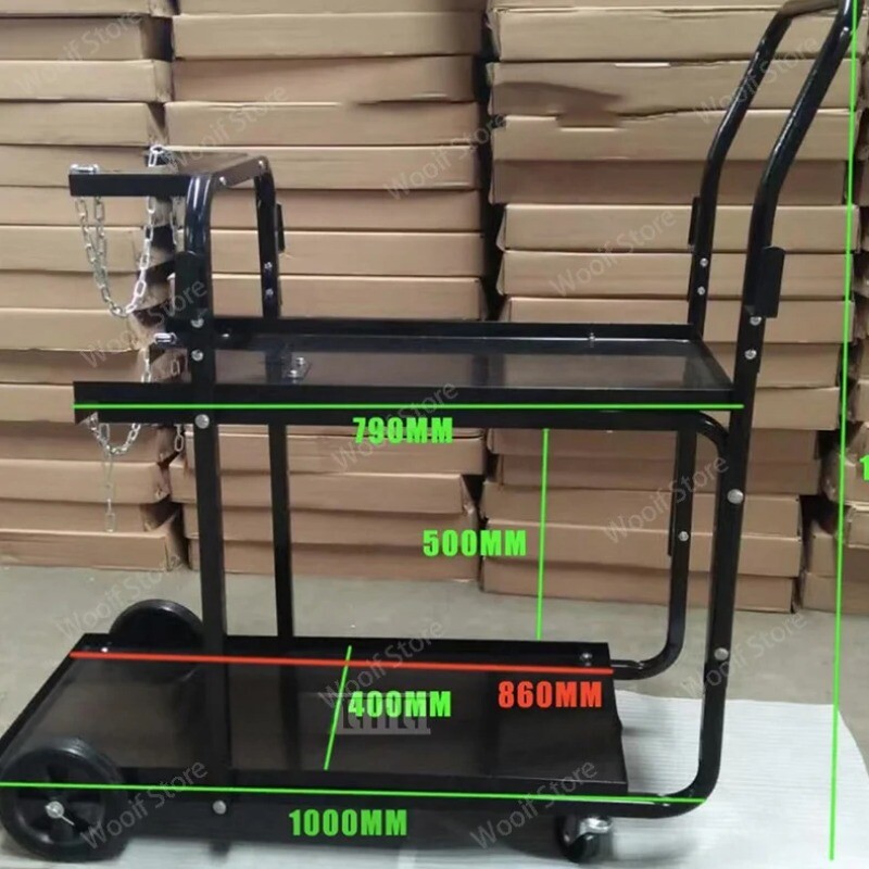 Welding Machine Trolley Welding Driver Pull Mobile Trolley for Car Repair
