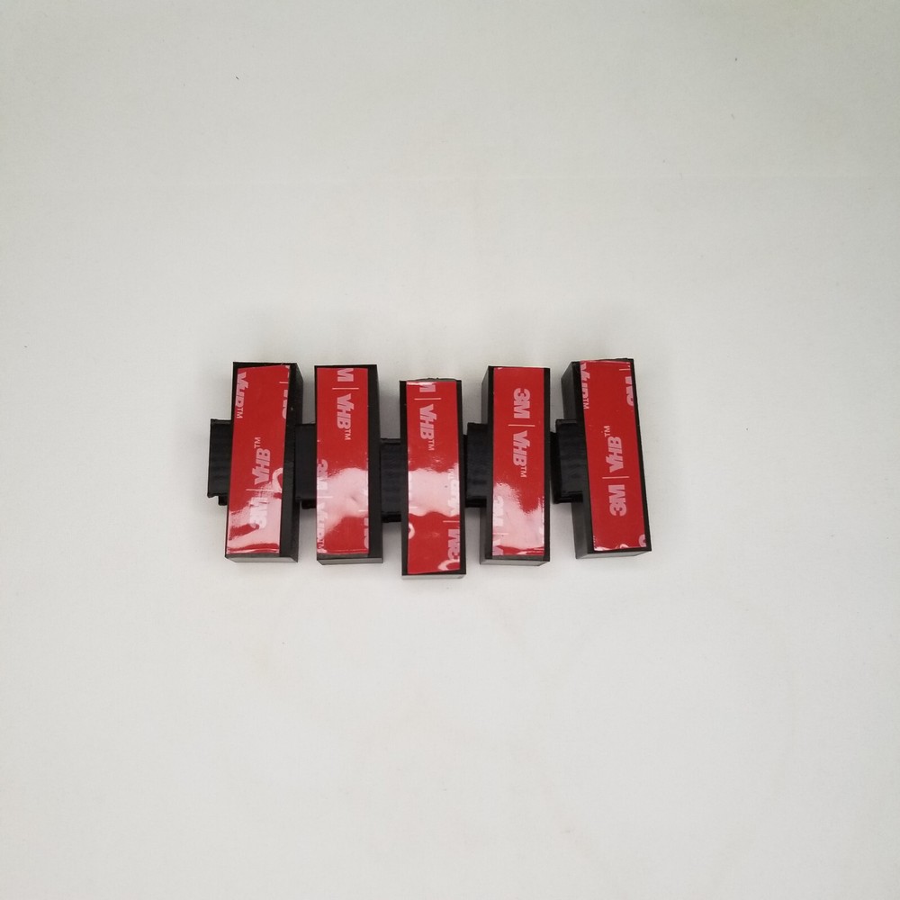Side Mount Clips for Philips Hue Bluetooth Lightstrip with 3M Tape