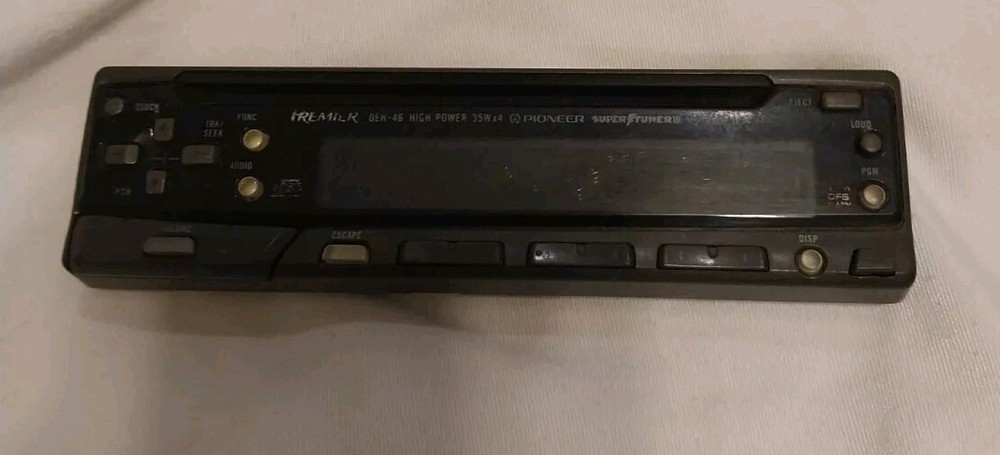 Pioneer  Premier DEH 46 Faceplate    CD