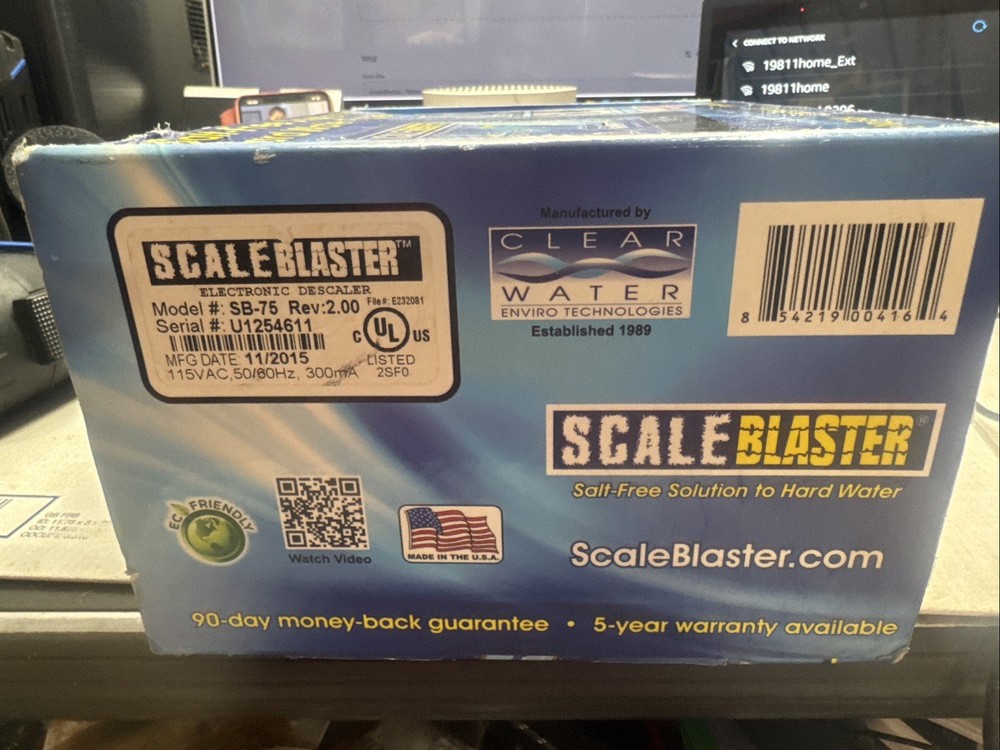 ScaleBlaster - Water Conditioner Model SB-75