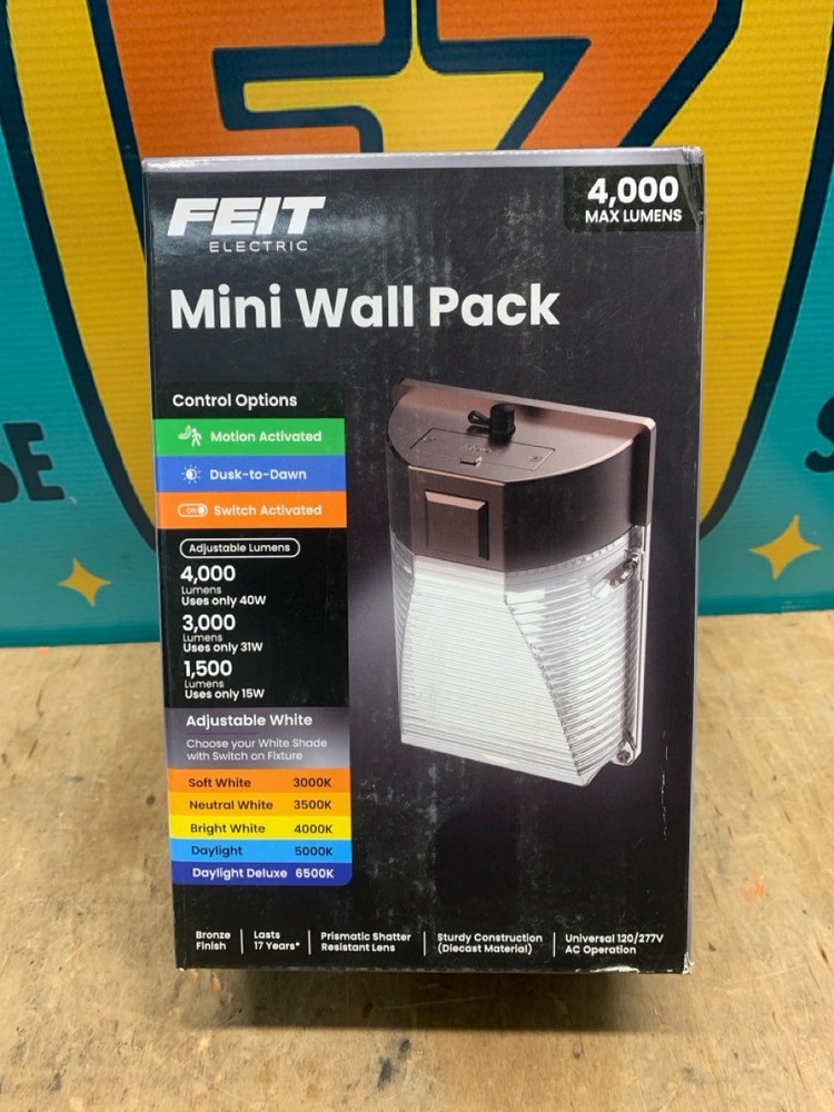 Feit Electric Mini Wall Pack Light 4000 Lumen (E10046331)