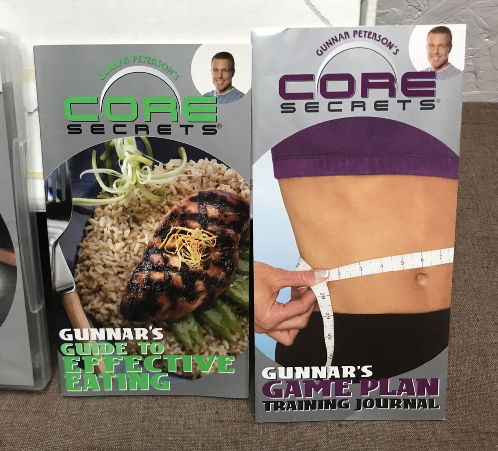 New Incomplete Gunnar's Core Secrets Professional Grade Core Stability Ball