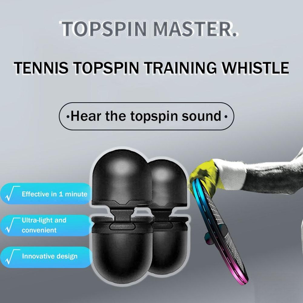 Tennis Topspin Whistle Topspin Practice Whistle Compact Training Accessory Gifts