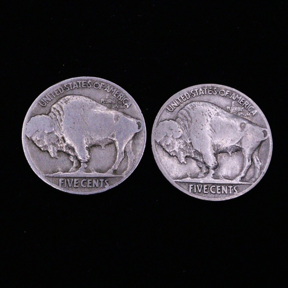 1935 & 1936 Buffalo Nickels
