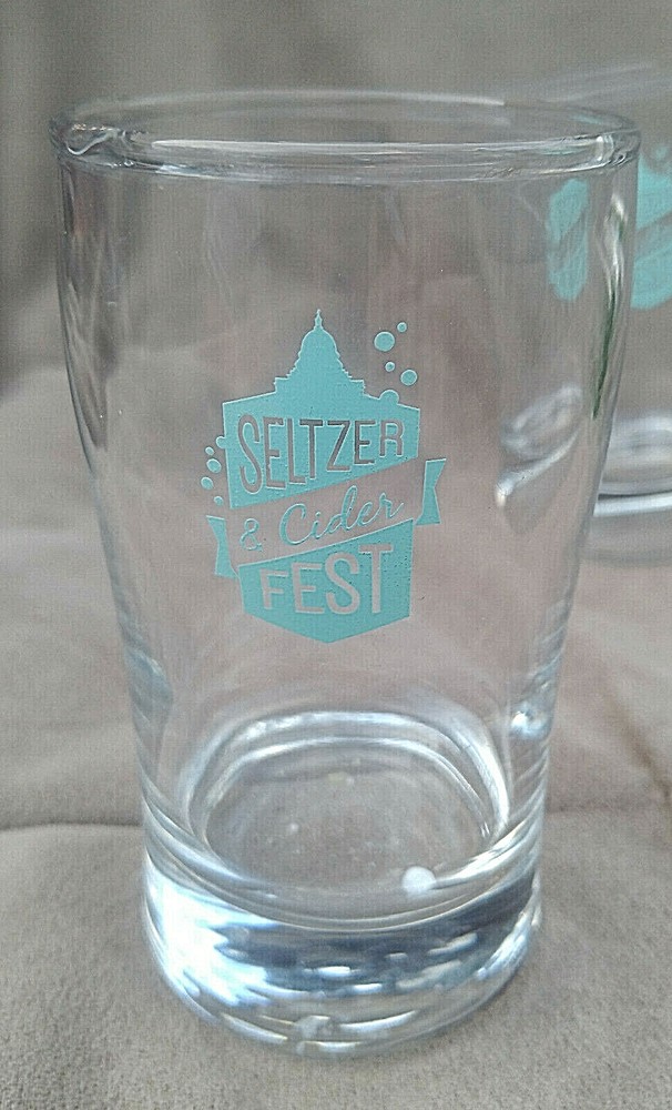 Two Seltzer & Cider Fest Taster Glasses