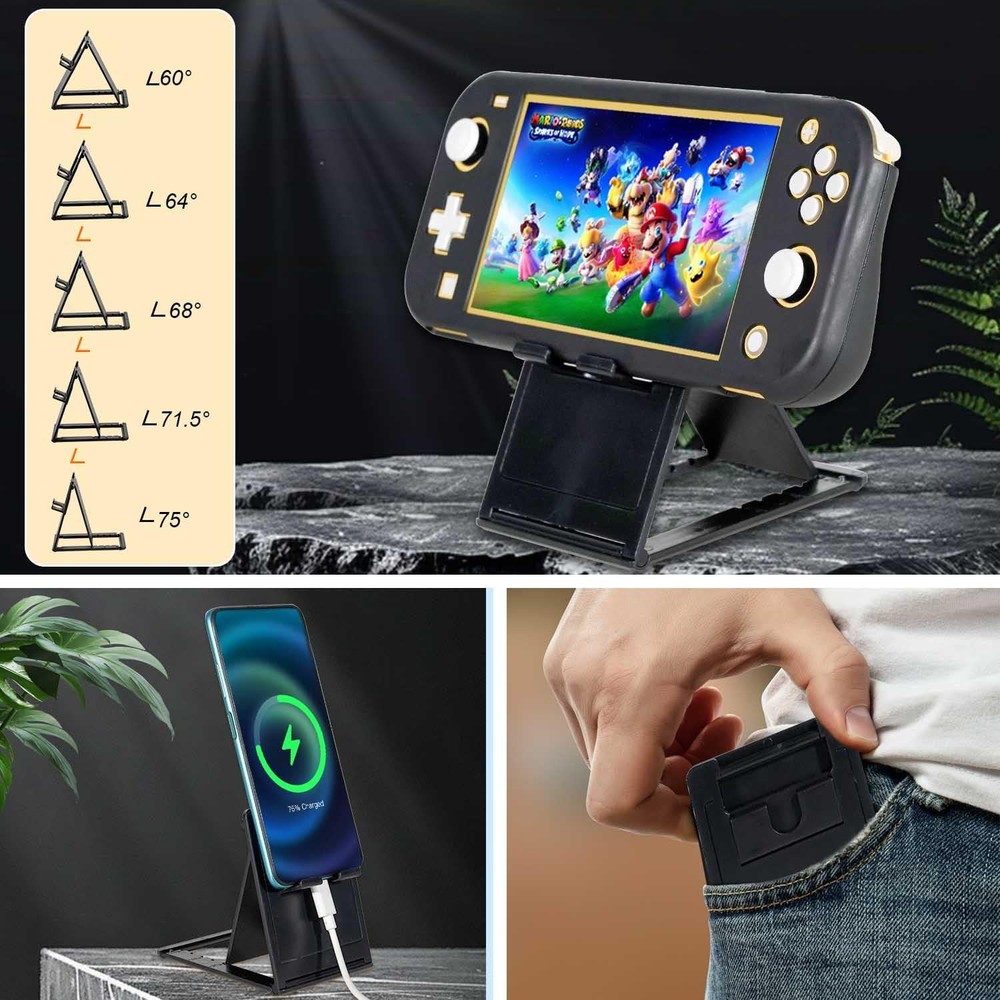 Accessories Kit for Nintendo Switch Lite - 2019, Black