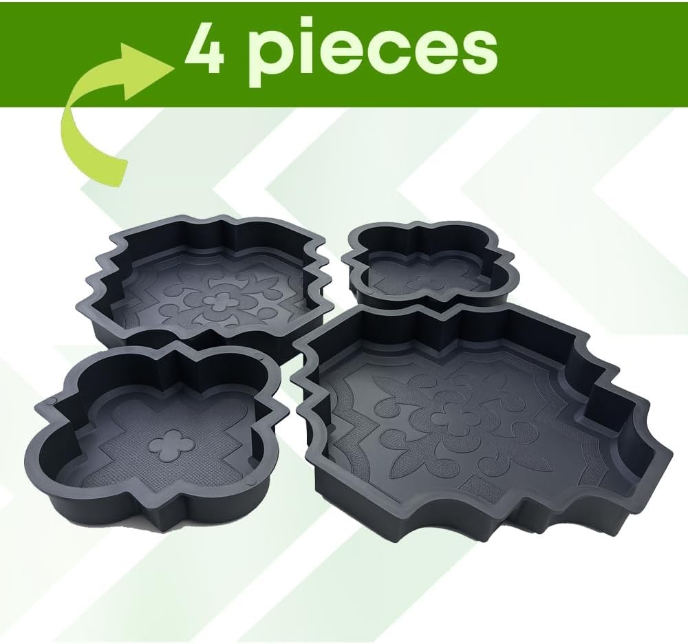 Beautiful Plastic Form Big Pathmaker Concrete Molds Cement Molds for Concrete