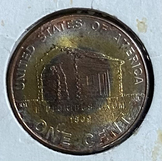 2009 Lincoln Bicentennial Penny Toned
