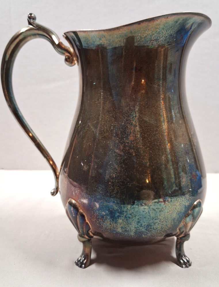 Leanard Vintage Silver Plated Water Pitcher