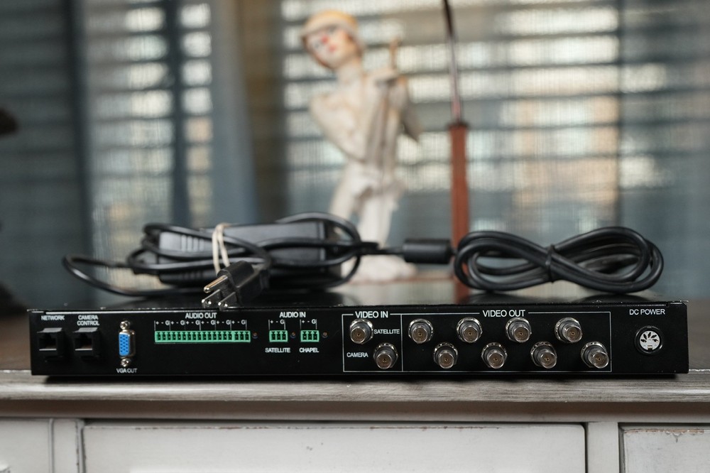 EMtech Audio Video Distribution Webcast Satellite Broadcast LDS Centers AVDH-1