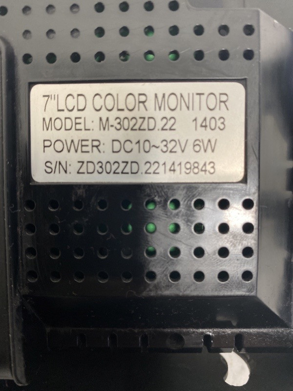 2008 Spartan Information Display (751-10041)