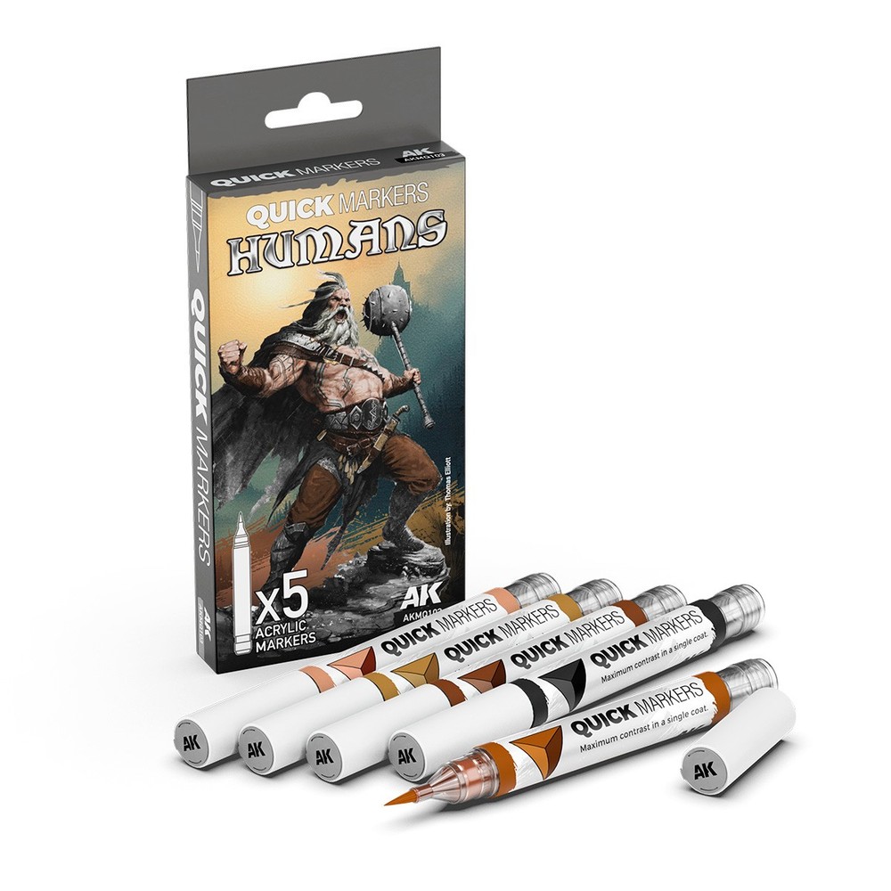 AK Interactive Quick Markers Set