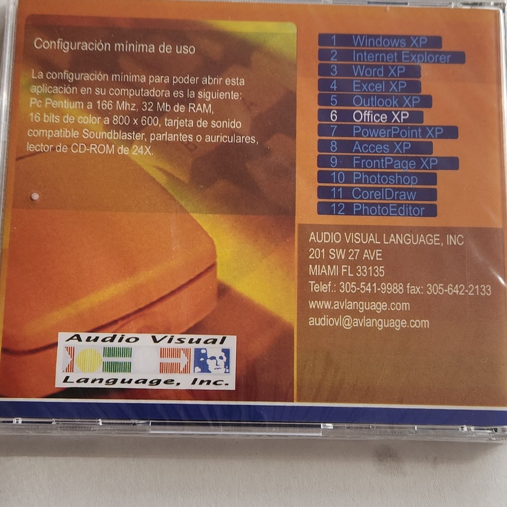 Sealed Curso Interactivo de Computacion #6 Office XP CD ROM CD-ROM