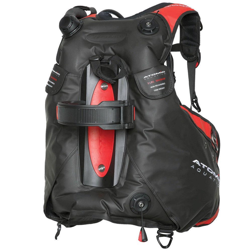 Atomic Aquatics BC1 BCD, Black - Med/Lg; Jacket Style BCD; (99-2000-ML)