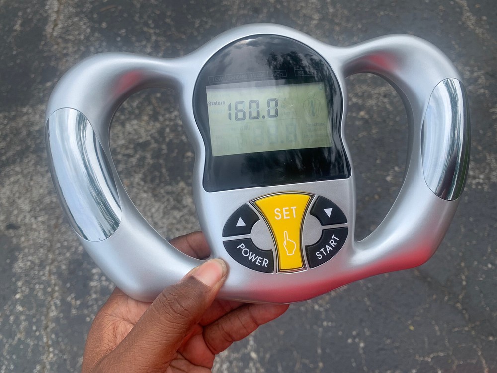 Body Fat Analyzer handheld works great