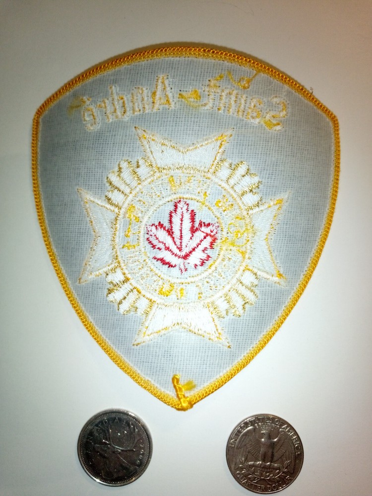 Saint-Andre Fire Department Patch Badge Crest