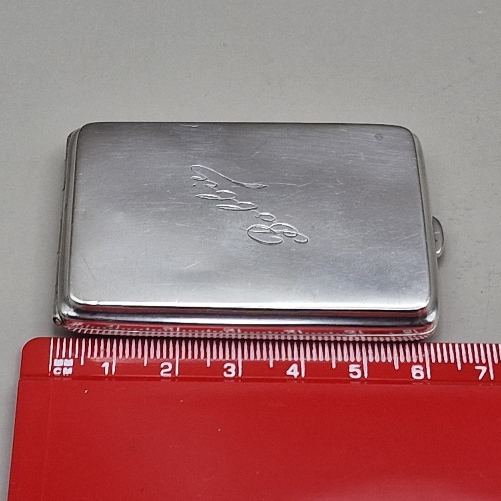 Sterling Silver Matchbook Case by D Bros 1928