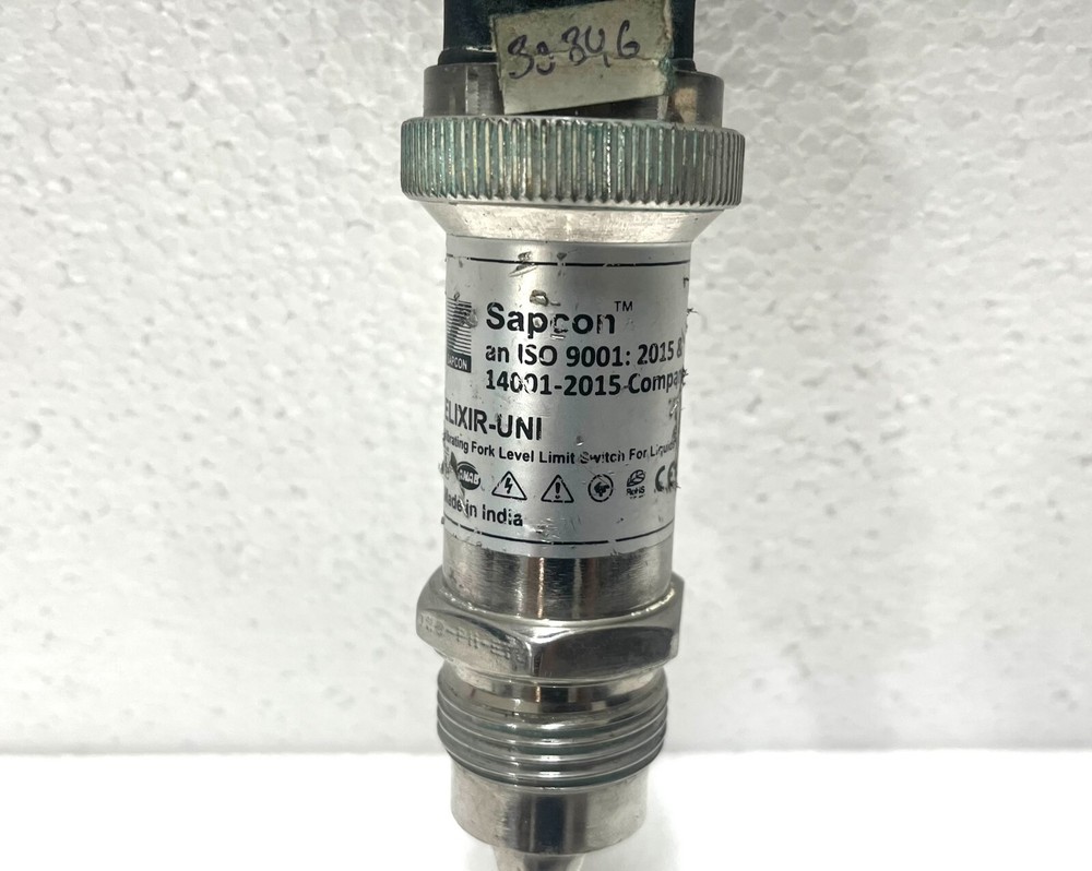 Sapcon ELIXIR-UNI Tuning Fork Level Sensor for Liquids