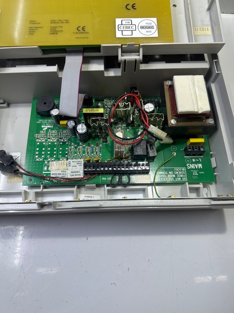 COOPER FX2202CPD Conventional Fire Alarm Control Panel