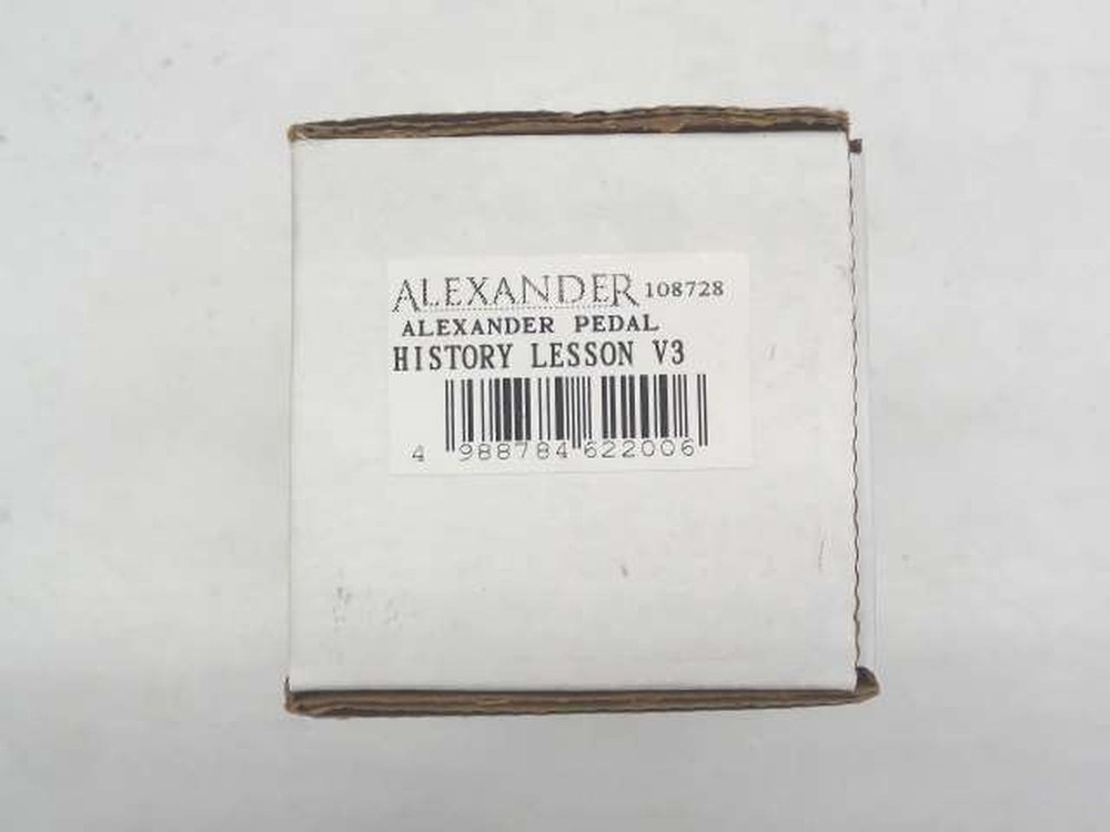 Alexander History Lesson Volume3 Preamplifier