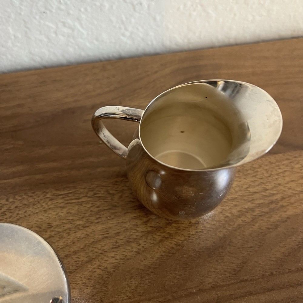 F.B. Rogers Silver Plate Milk And Sugar Set