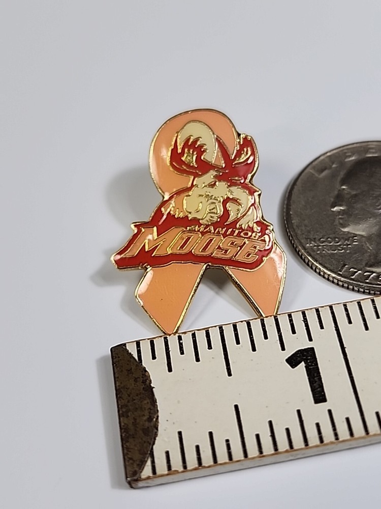 Manitoba Moose Lapel Pin Hockey Team