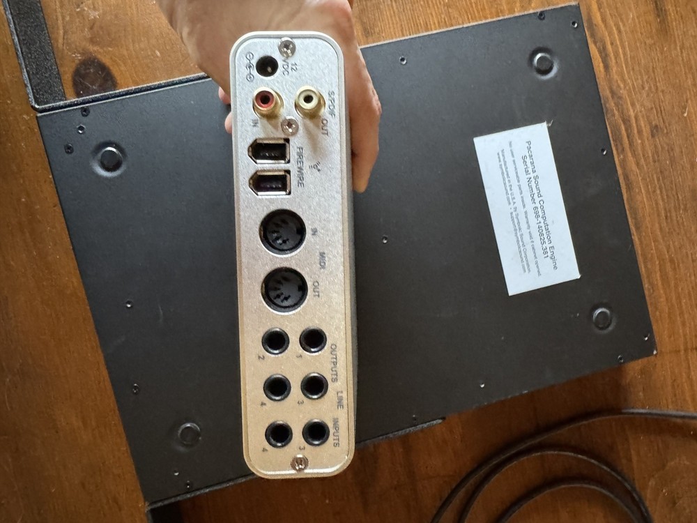 Symbolic Sound Pacarana Sound Engine + Echo AudioFire 4 Interface - Kyma System