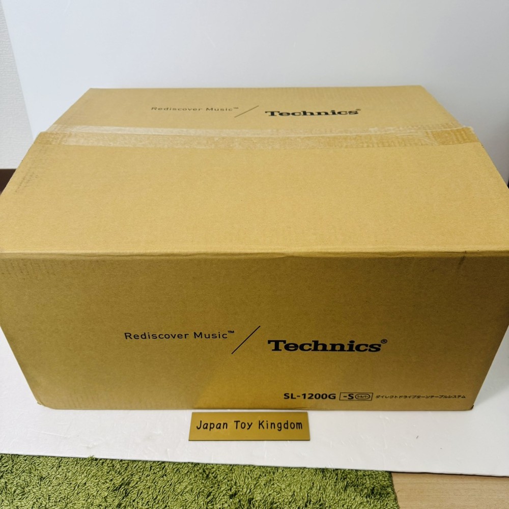 TECHNICS SL-1200G Series Turntable 100V JP w/WT-53E Step-Down Unit EU Ready