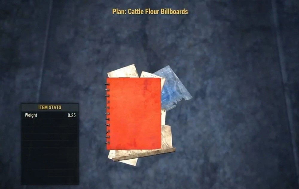 (Xbox) Cattle Flour Billboards Plan