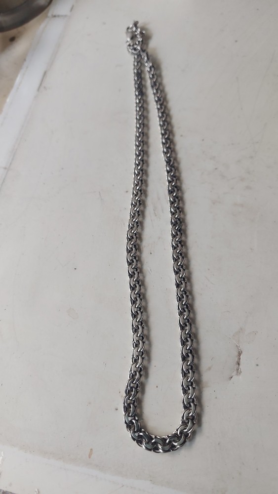 Silver chain, Bismarck 875 sample, weight 49.53 g