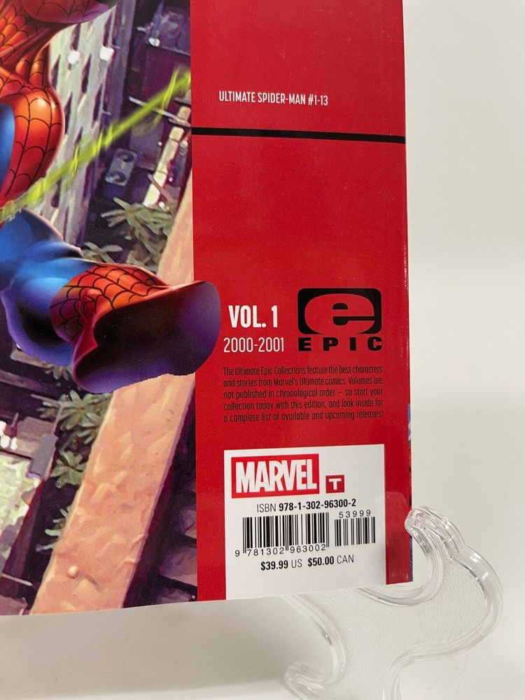 Ultimate Spider-Man Epic Collection Learning Curve Marvel Comics TPB