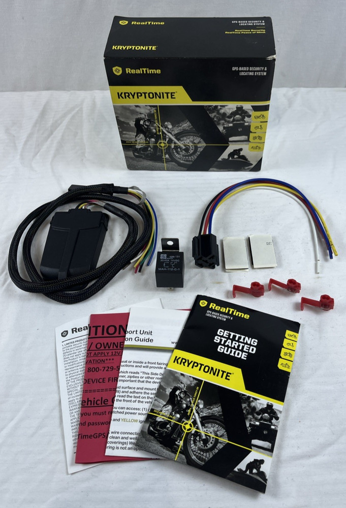 KRYPTONITE REAL TIME GPS BASED SECURITY AND LOCATING SYSTEM 132550