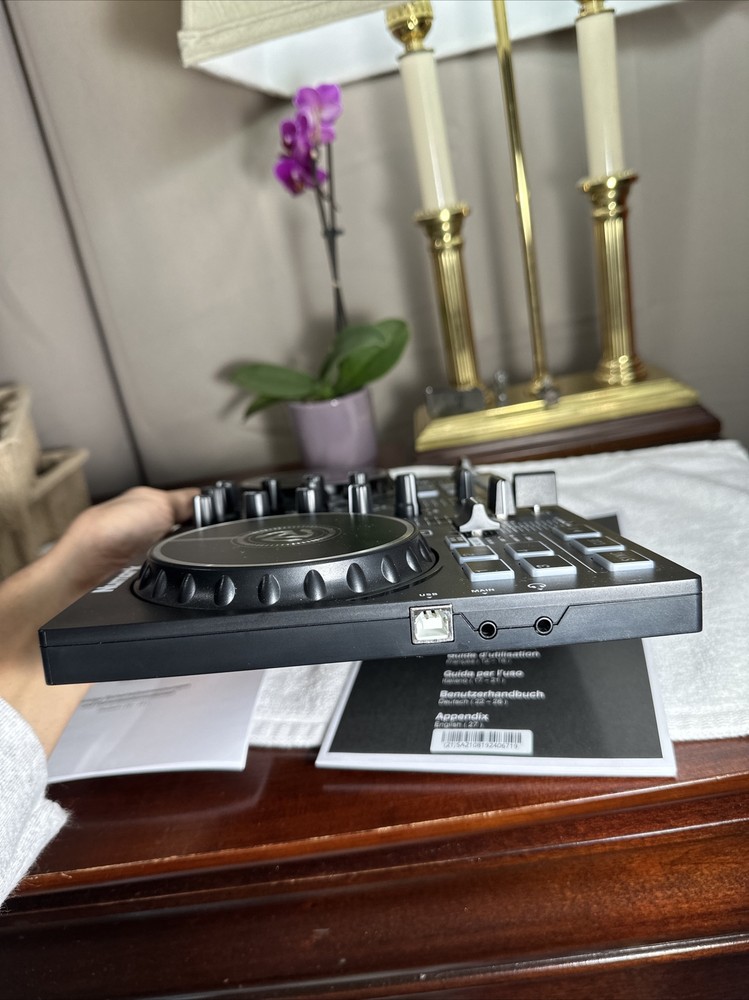 Numark Party Mix II Double Deck Controller with Party Lights NO Power Cord