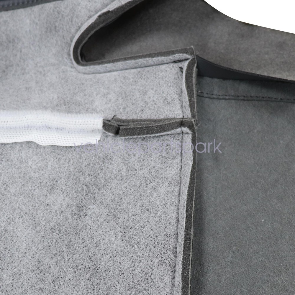 2003-2014 For Chevy Express 1500 2500 3500 Van Driver Bottom Seat Cover DK Gray