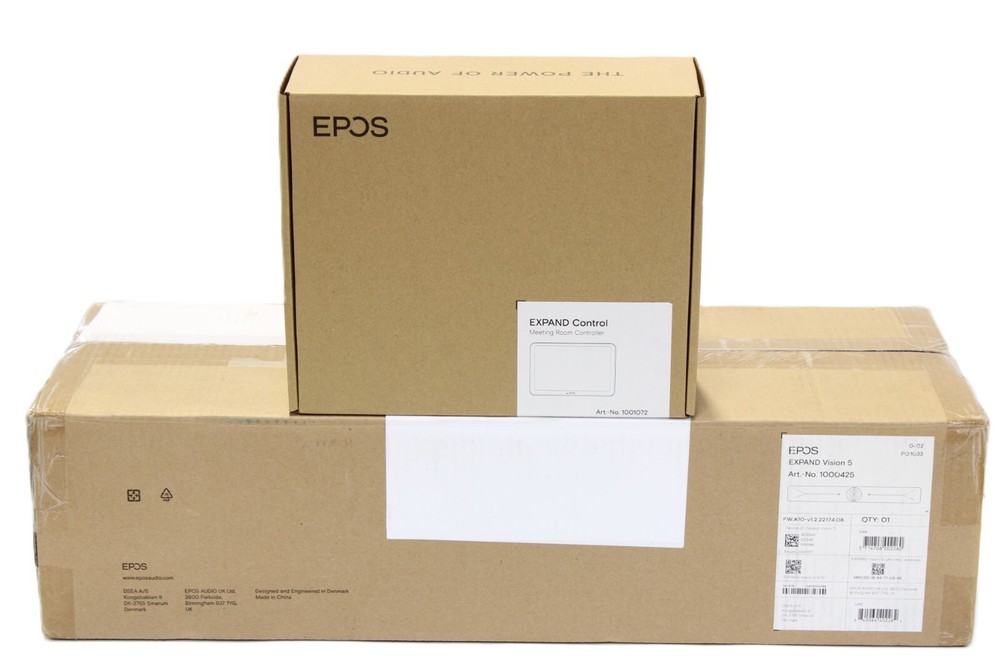 EPOS 1000425 Expand Vision 5 Bundle Video Bar Collaboration Conferencing Device