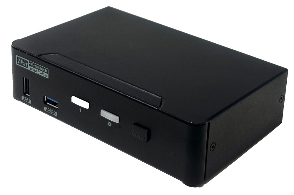 2-Port USB 3.0 SuperSpeed (KVM Switch)