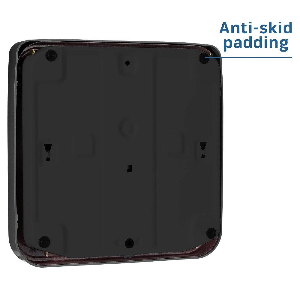 Compact Dial Bathroom Scale, 330 lb. Capacity, Sturdy Metal Platform
