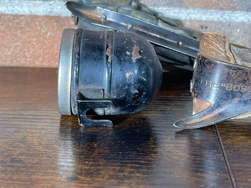 Vintage Lineman Pole Climbing Spikes for Boots