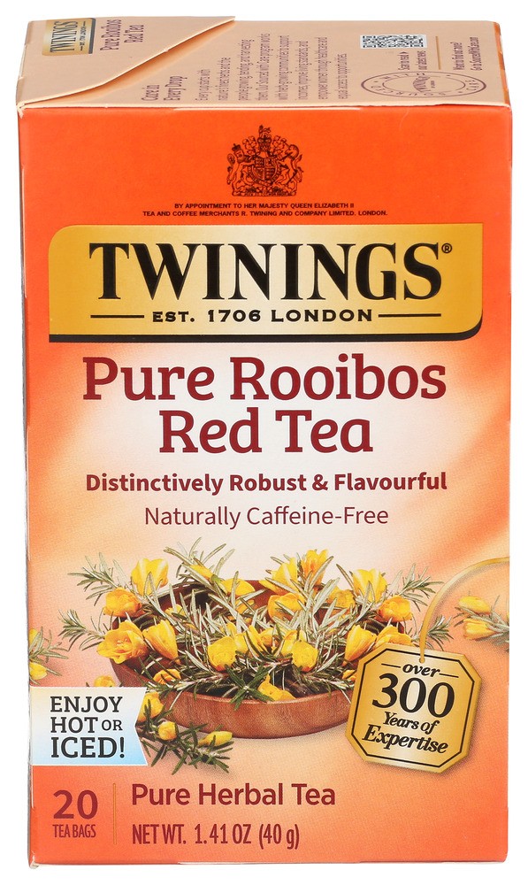 TWINING TEA TEA AFRICAN RED ROOBIOS 20 BG
