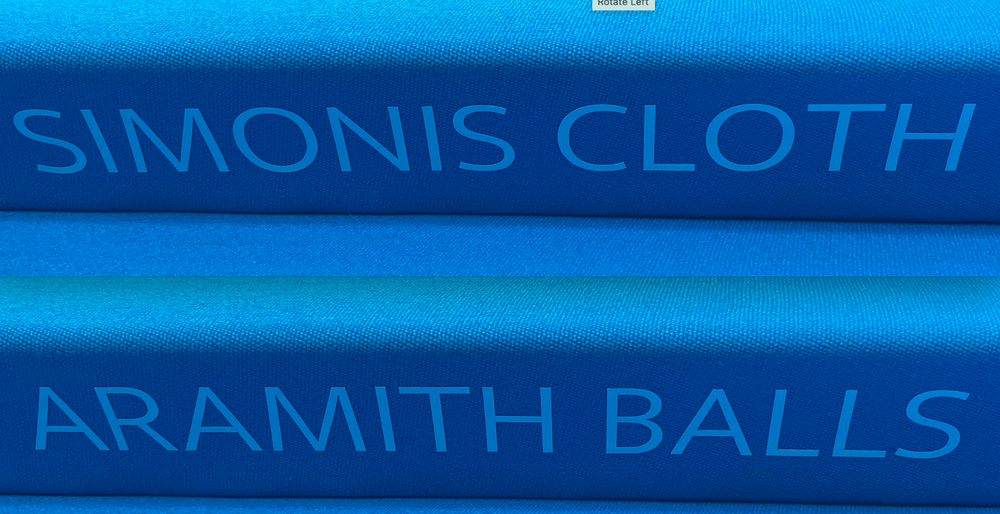 Pool Table Stickers - Under Rail