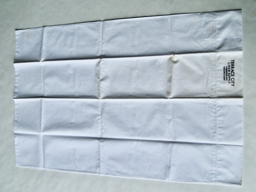 Vintage Queen White 100% Cotton Basic Pillow Cases set of 3
