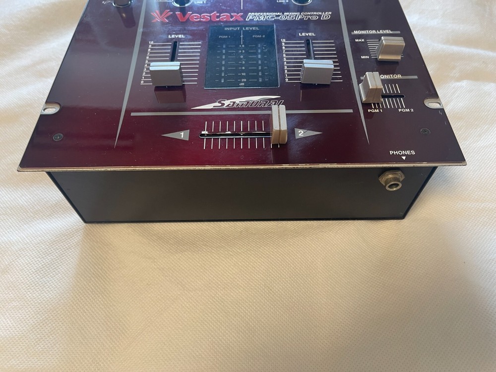 Vestax PMC-05 Pro D Samurai DJ Mixer Professional Mixing Controller
