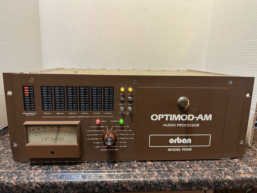 Orban Optimod-AM 9100B Audio Processor 9100B1/U10