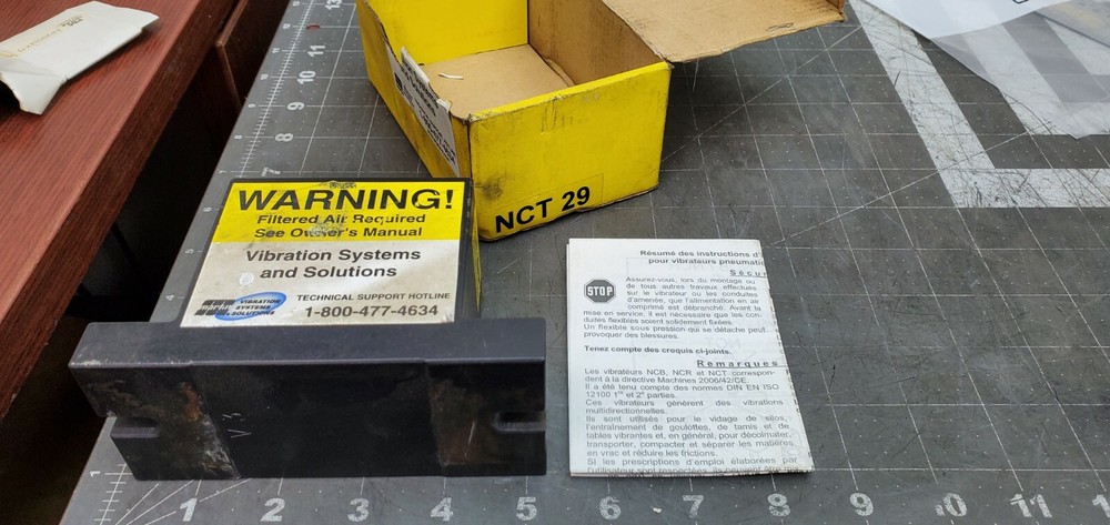 Netter NCT 29 Pneumatic Turbine Vibrator WORKING PULL [Z4B5]