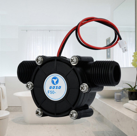 DC 12V Regulated DC Generator Miniature Hydraulic Water Flow Power Generation