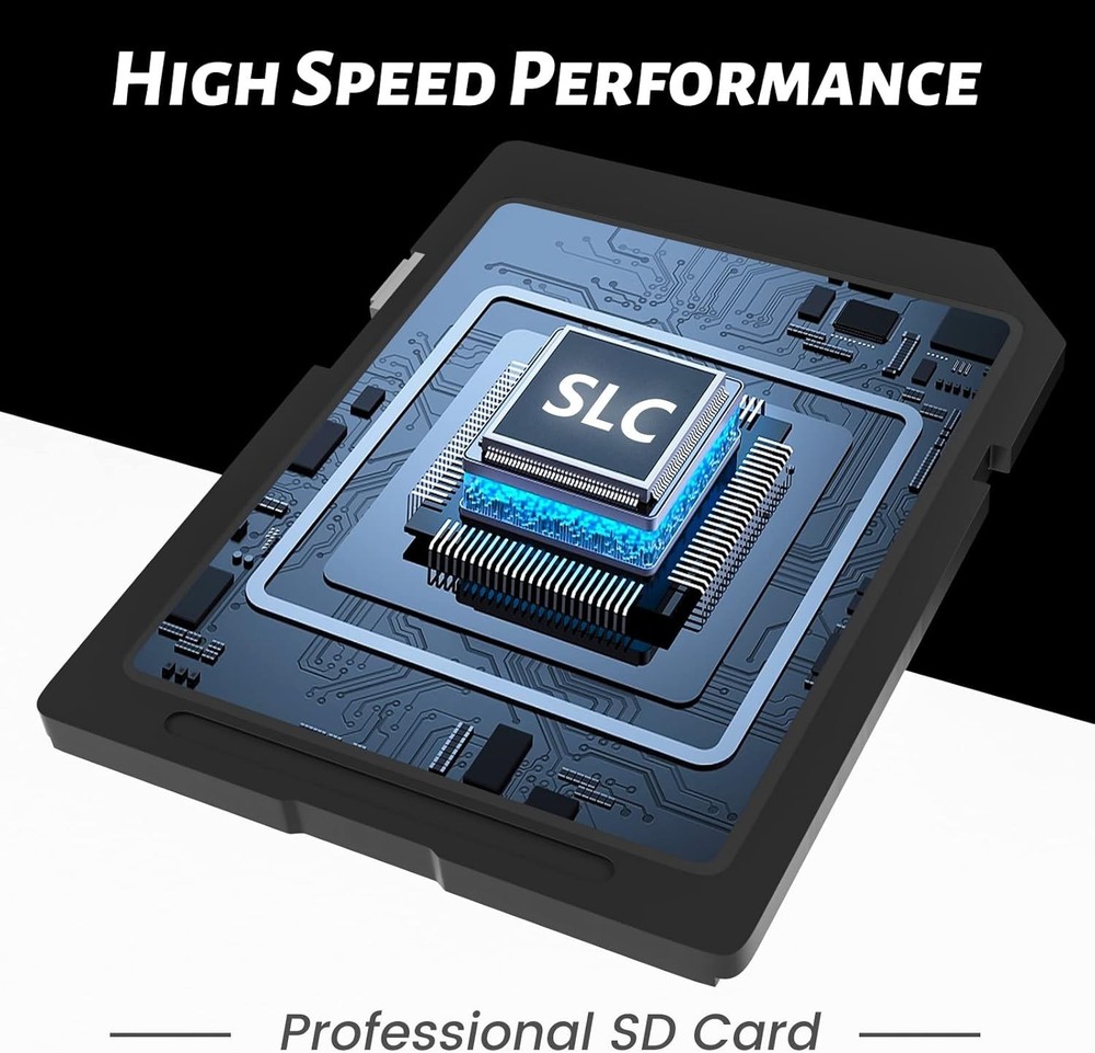 512MB Waterproof SD Cards 2-Pack – Class 4 Memory for Reliable Storage