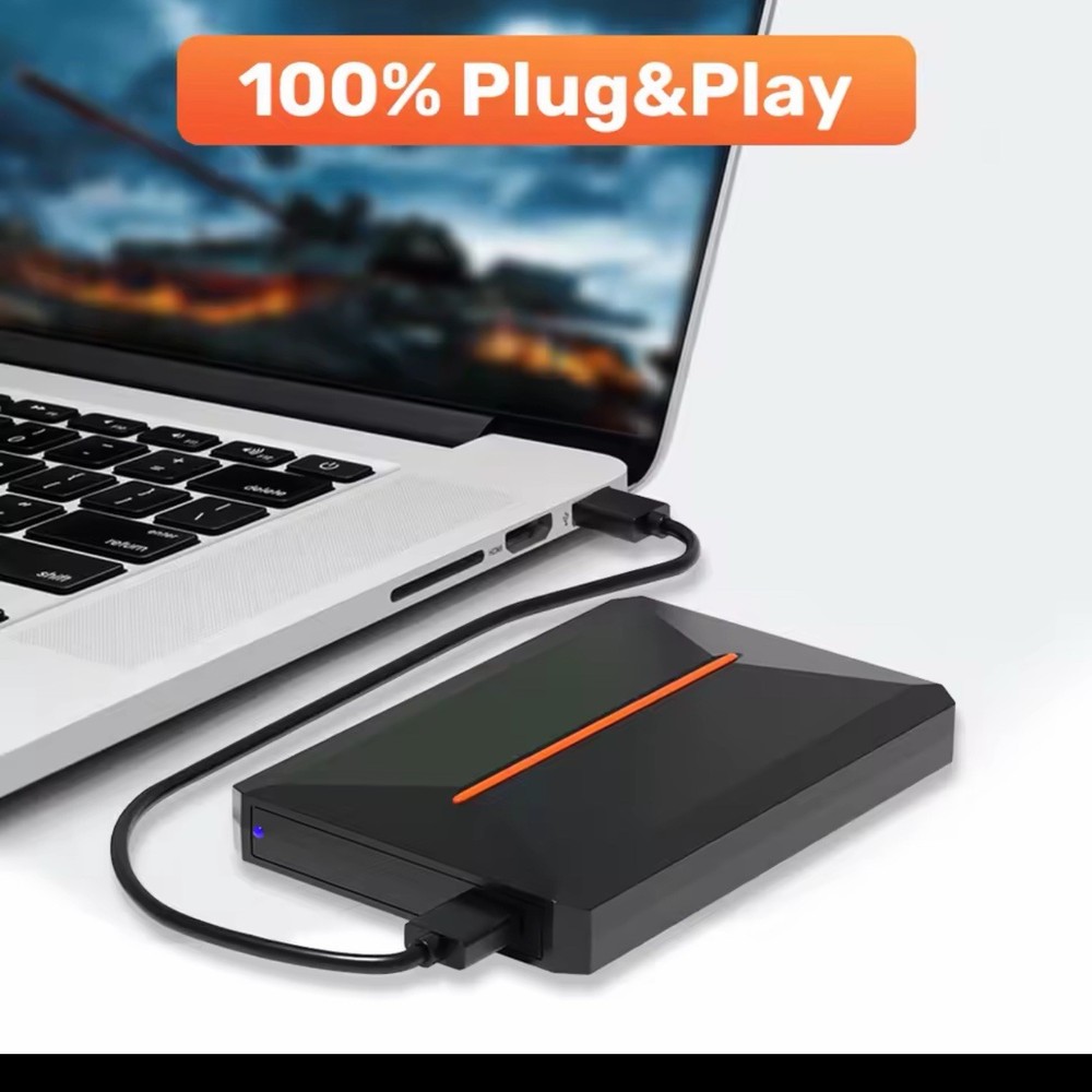 Launchbox 500GB Gaming HDD for PC Console Emulators Plug & Play