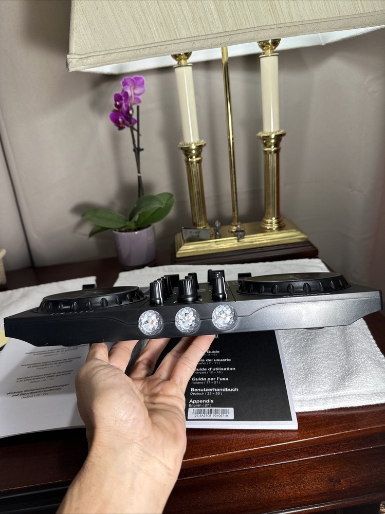 Numark Party Mix II Double Deck Controller with Party Lights NO Power Cord